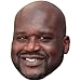 Produktbild Celebrity Cutouts Shaquille O'Neal Maske aus Karton