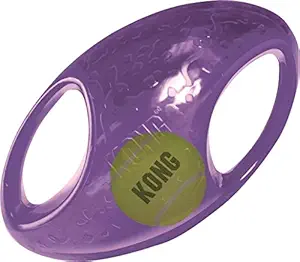 KONG Jumbler Football Dog Toy Size:Large/XLarge Pack of 2