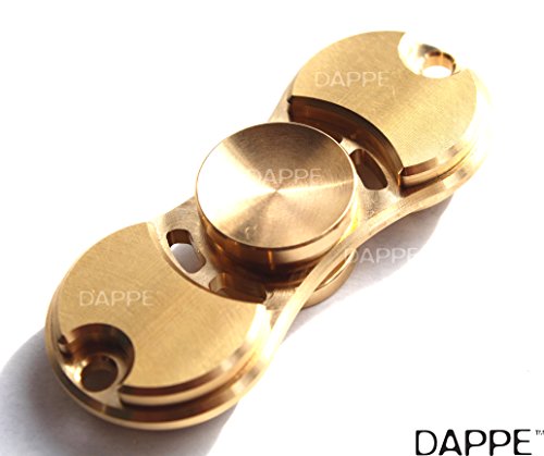 DAPPE Torque Bar Fidget Spinner EDC (100% High Grade Solid Brass) Great for Stress, Anxiety, ADHD, Autism - Finger Gyro DAPPE Torque Bar Fidget Spinner EDC (100% High Grade Solid Brass) Great for Stress, Anxiety, ADHD, Autism - Finger Gyro