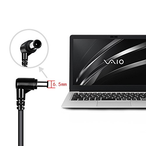 [TUV GS LISTED] HUIKEYUAN 65W Notebook Laptop Netzteil Ladegerät Ladekabel Adapter für Sony Vaio 19.5V 3.33A VGP-AC19V77 VGP-AC16V13 VGP-AC19V10 VGP-AC19V11 VGP-AC19V12 VGP-AC19V13 VGP-AC19V19 VGP-AC19V20 VGP-AC19V21 VGP-AC19V23 VGP-AC19V24 VGP-AC19V25 VGP-AC19V28 VGP-AC19V39 VGP-AC19V40 VGP-AC19V43 VGP-AC19V44 VGP-AC19V48 VGP-AC19V49 VGP-AC19V57 VGP-AC19V58 VGP-AC19V63 VGP-AC19V67 VGP-AC19V68 VGP-AC19V77 VGP-AC19V78, Stecker 6,5*4,4mm - 5