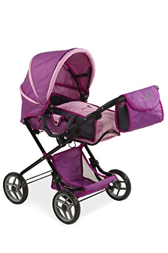 Arias 76. 5 x 44 x 83 cm Denim Doll Hood Cart in a Bag