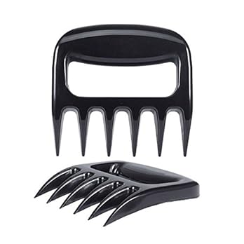 Fleisch Krallen Bbq Claws Yoczox Meat Claws Pulled Pork Grill Stabil Fleischgabeln Massive Brentatzen Brenkrallen Perfekt Fr Grill Bbq Pulled Pork Obst Etc Ideal Fr Jeden Fleischliebhaber Grillmeister