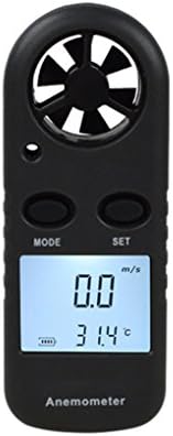 Coconut M Digital Anemometer,LCD Wind Speed Meter,30m/s Wind Speed Meter Portable Digital Anemometer for RC Drones Helicopter, Windsurfing, Flying, Sailing, Surfing, Fishing Etc