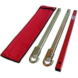 CCLIFE PKW Abschleppstange Pannenhilfe für Anhängerkupplung Schlepplänge 180cm Z