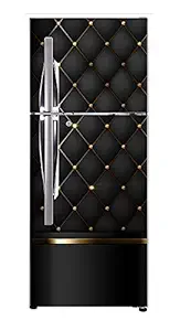 Byte Studio Abstract Decorative Golden dots with Black Background Wallpaper Poster Extra Large Fridge Sticker (PVC Vinyl Covering Area 61cm X 160cm )