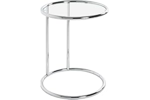 HAKU FURNITURE HAKU Möbel stolik kawowy, metal, chrom, Ø 45 x wys. 55 cm