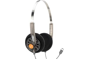 Moondrop Old Fashioned 40 mm on-ear-hörlurar med 0,78 mm 2-pin öppen baksida hörlurar (USB-C-uttag)
