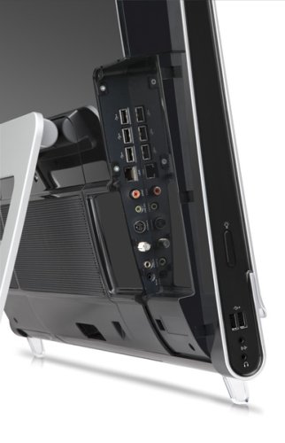 HP Pavilion IQ810de 64,8 cm (25,5 Zoll) Desktop-PC (Intel Core 2 Duo, 2,1GHz, 4GB RAM, 640GB HDD, NVIDIA GF 9600M GS HD, Blu-ray-ROM/DVD-Brenner, Vista Home Premium) - 7