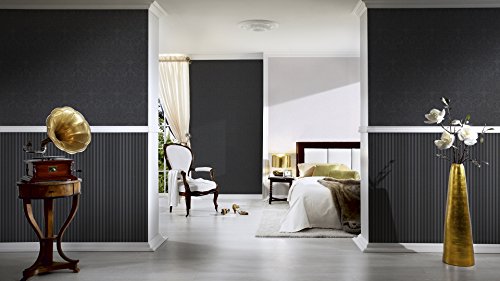 Michalsky Living Tapete Metropolis Vliestapete Soho 10,05 m x 0,53 m metallic schwarz 303965 - 3