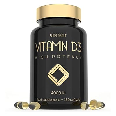 Vitamin D3 4000 Iu - Vitamin D Tablets High Strength - 120 Softgel Capsules - Vit D Supplement For Strong Bones, Muscles, Teeth, Immune System - High Absorption Cholecalciferol D3 Vitamins 4000iu