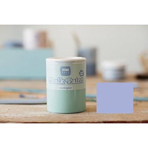 TITAN Arts Chalk Paint Ultra Matt 250 ml Paint Chalk TANGO AZUL