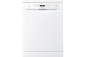 Hotpoint HFC 3C26 W C UK Freestanding Standard Dishwasher, 14 Place Settings, 7 Programs, White