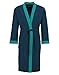 Produktbild ESPRIT Damen Waffel-Pique Bademantel Rory Jeans-Aqua L