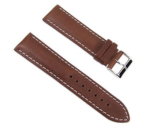 Barington Ersatzband Uhrenarmband Leder Rind-Rustica braun 22mm 803062227