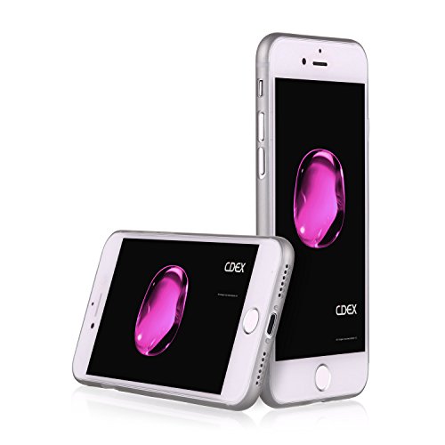 doupi UltraSlim Funda para iPhone 8 Plus   7 Plus  5 5 pulgadas  finamente aburrido Ligero estuche projoector Protective Cover Case escudo shell Hardcase  rojo