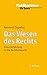 Produktbild Das Wesen des Rechts: Eine Einführung in die Rechtstheorie (Urban-Taschenbücher, Band 723)