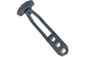 FCOUIID Sangle télescopique de qualité marine avec 3 trous de montage réglables, sangle de verrouillage en caoutchouc pour échelle à 2 marches et 3 marches