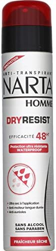 Narta - Homme - Déodorant 48 h Dry Resist fraîcheur sèche - La bombe de 200 ml - Price Per Unit