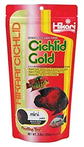 Hikari 250g Cichlid Gold Floating Pellets for Pets, Mini