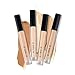 Liquid Concealer, O.TWO.O Long-Lasting Lightweight High Coverage Concealer Stick Shimmer Face Glow Highlighter Cream Freckle Black Eye Cover Lip Base(2#)