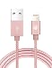 Produktbild Lightning Kabel 1.0 m/3.3 ft iPhone Ladekabel [Apple MFI Zertifiziert] OPSO Nylon Datenkabel, Lightning-auf-USB-A, fuer iPhone 7 6s 6 Plus 5s 5, iPad Pro Mini iPod -Rose Gold