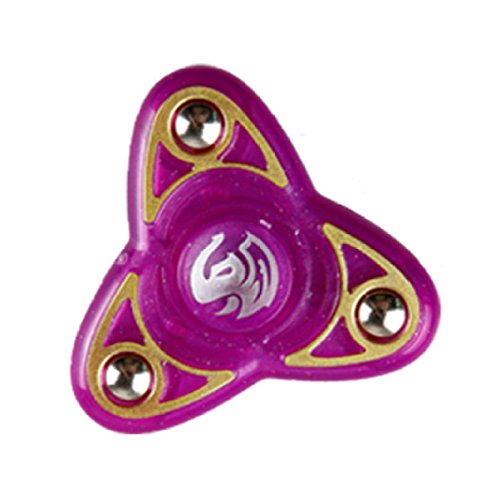 YIHANG @ Fidget Spinner Plastic Fingertip Gyro Finger Spiral High Speed Focus Super Durable Decompression Toys,Purple YIHANG @ Fidget Spinner Plastic Fingertip Gyro Finger Spiral High Speed Focus Super Durable Decompression Toys,Purple