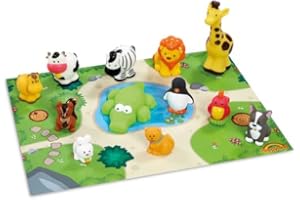 HappyLand Happy Animal Collection For Children from 2 Years Animal Playset Animal Figures Plastic Animals Early Learning Centre Happy Land Toy Sets Zoo Playset Kids Figures
