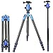 Produktbild koolehaoda professionelle DSLR-Kamera 63,5-Zoll Stativ Einbeinstativ mit Kugelkopf , Reisetasche Compact Leichtbau für Digitalkamera und DSLR Canon Sony, Nikon usw. (BLAU)