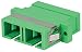 Produktbild intellinet 760645 SC/APC Singlemode Duplex Adapter grün