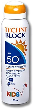 Techniblock SPF50+ High Protection Sunscreen for Children 150ml