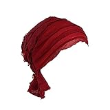 Ever Fairy écharpes chimio en tissu imprimé pour femme