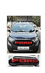 SDR Front Grill for Ford Ecosport (red)