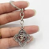 Der Schlüsselbund ist exquisit verarbeitet und einfach in der Form. Er nimmt keinen Platz in Ihrer Tasche ein