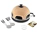 Produktbild Emerio Pizzaofen, PIZZARETTE das Original, handgemachte Terracotta Tonhaube, patentiertes Design, für Mini-Pizza, echter Familien-Spaß für 6 Personen, PO-110450