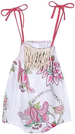 Newborn Infant Baby Girl Bodysuit Floral Romper Jumpsuit Outfits Sunsuit Cl