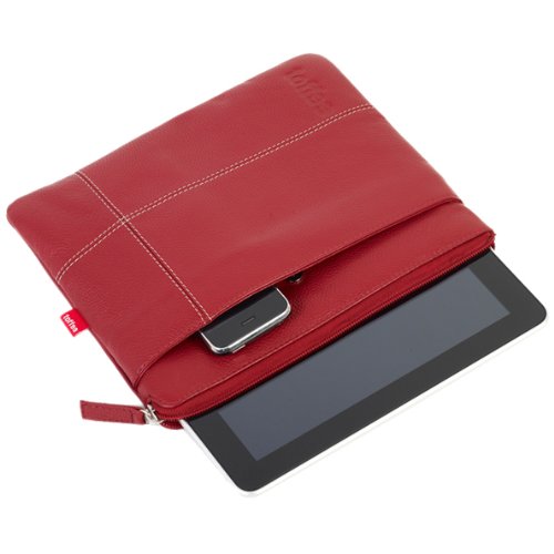 Toffee TOFTPOIPAR Pocket Leder Case für Apple iPad 2/3/4 rot - 2