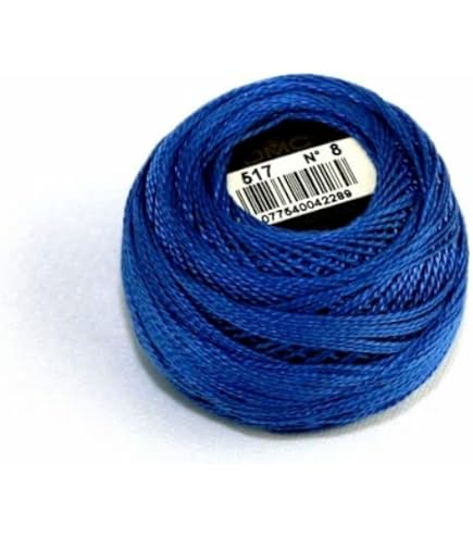Coton Dmc Perlé 8 - Azulejos (517) - 10gr
