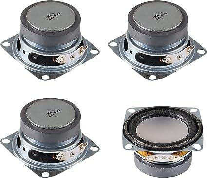 Unleash Sound Quality with KeepItSecret 4 Inch 4 Ohm Bluetooth Speaker Pack