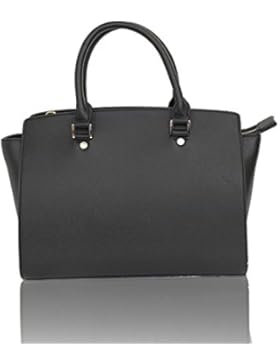 Vanessa & Melissa Damen Handtasche TÜV GEPRÜFTES PU-Leder sale Klassiker Henkeltasche neu 2018 Tasche