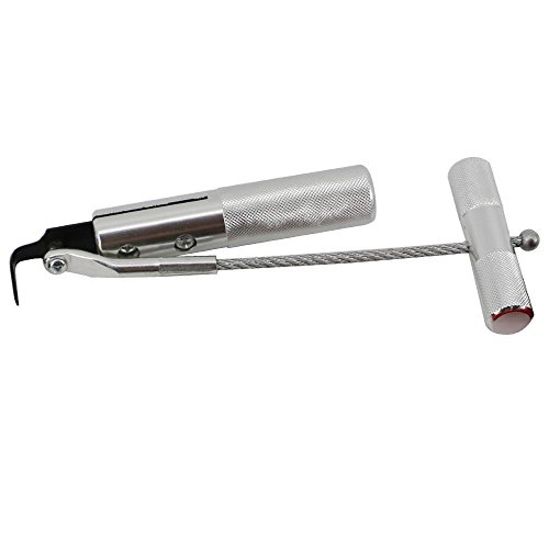 Yahee 7-tlg Windschutzscheiben Scheibenausbau Reparaturset Autoglas Ausbau Set Werkzeug für Auto KFZ - 9