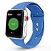 Produktbild Iyou für Apple Watch Armband 38mm/42mm, Weiches Silikon Ersatzarmband Classic Sportarmband für iWatch Apple Watch Series 3/2/1, Edition, Nike + (38MM M/L, Royal Blue)