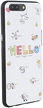 XMT OnePlus 5 5.5" Case, 3D Design Ultra Slim Soft TPU Back Case Cover Scratch-Resistant Protective Case for OnePlus 5 Smartphone (for OnePlus 5 5.5", Hello)