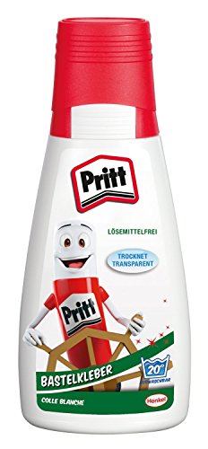 Pritt Bastelkleber PAKC2, lösemittelfrei, 100g Flasche (2er Pack)