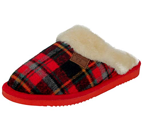 Jo&Joe - Zapatillas de Sintético Mujer, Color Rojo, Talla 5 UK