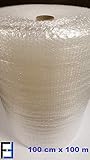 rollo plastico burbujas piscina Calidad Sumicel 1 x rollo de burbujas 100 cm x 100 m pantalla corrugada material de embalaje nuevo