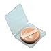 So Beauty Professional Rectangle Super Soft Foundation Powder Puff with Ribbon Handle Khaki