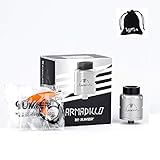 【Parámetros】 Tamaño: 24 x 23 mm Tipo: Dual Coils RDA Rosca: 510 hilos