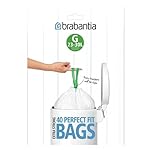 Brabantia - 37 56 68 - 40 Sacs plastique 30L