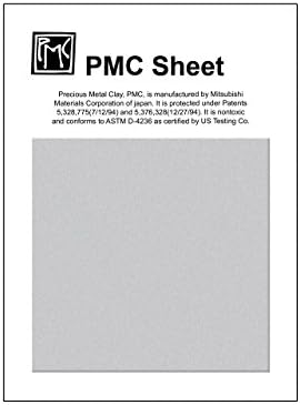 Precious Metal Clay+ Sheet, 6x6cm, 5gm - (855 036)