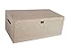 LARGE PLAIN WOOD KEEPSAKE SOUVENIRS WOODEN MEMORY BOX FOR CRAFT P47